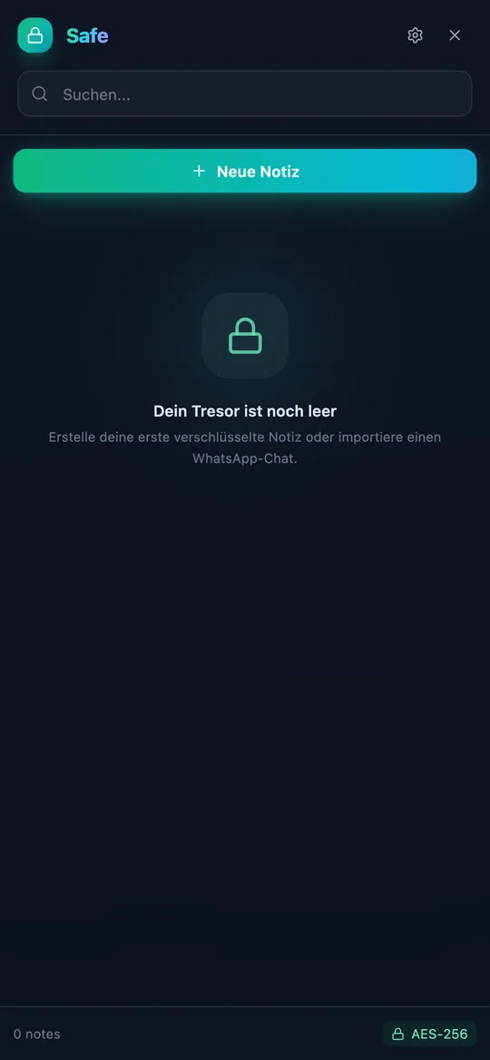 ChatSafe – Einblick in die App