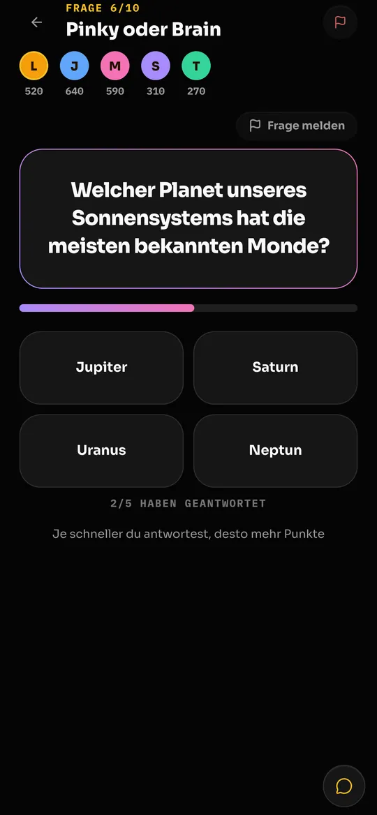 SOME: Quiz Pinky oder Brain